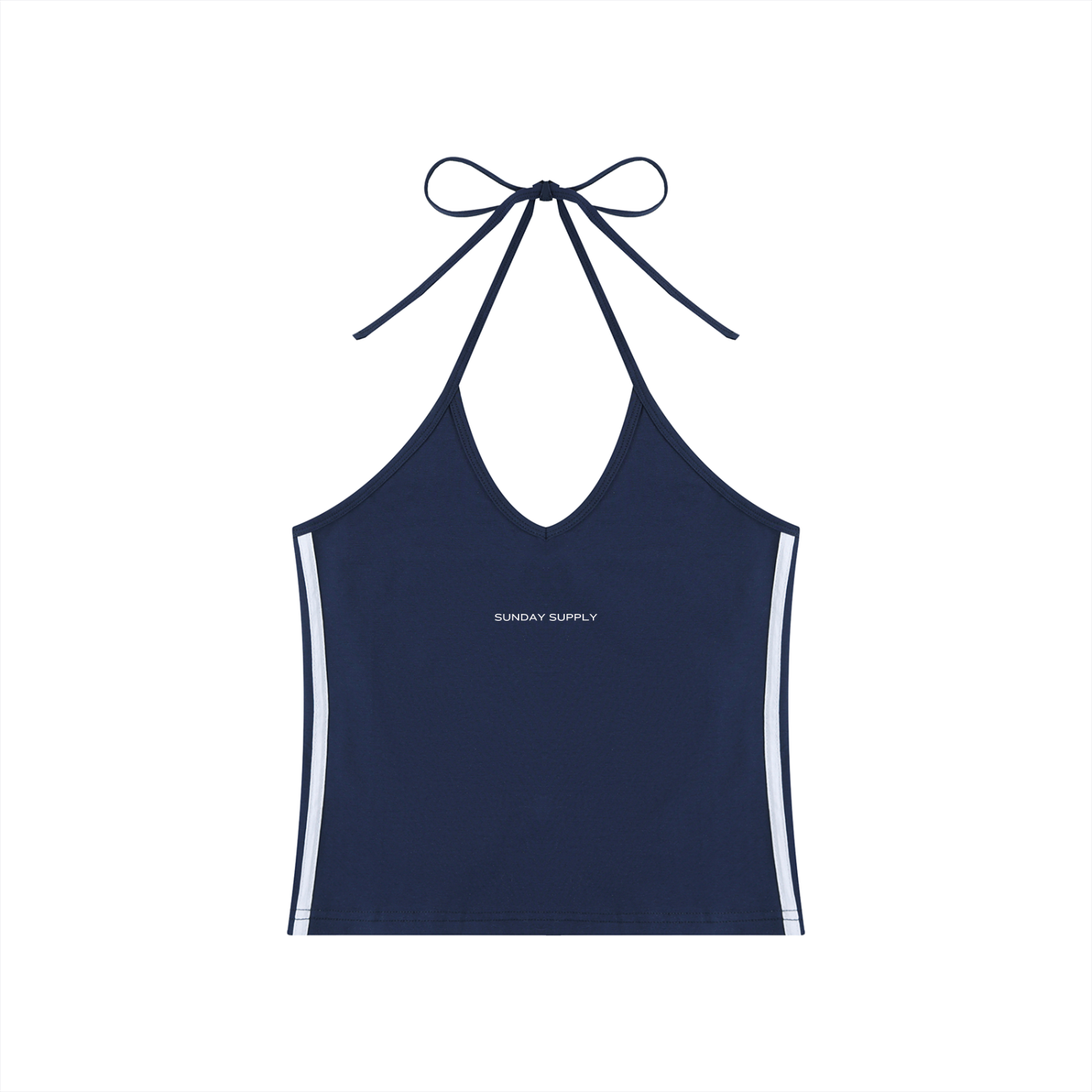 The Romana Halter Crop Tank Top