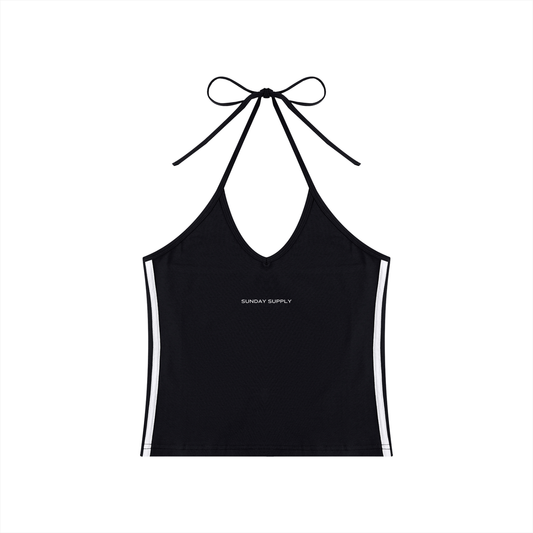 The Romana Halter Crop Tank Top