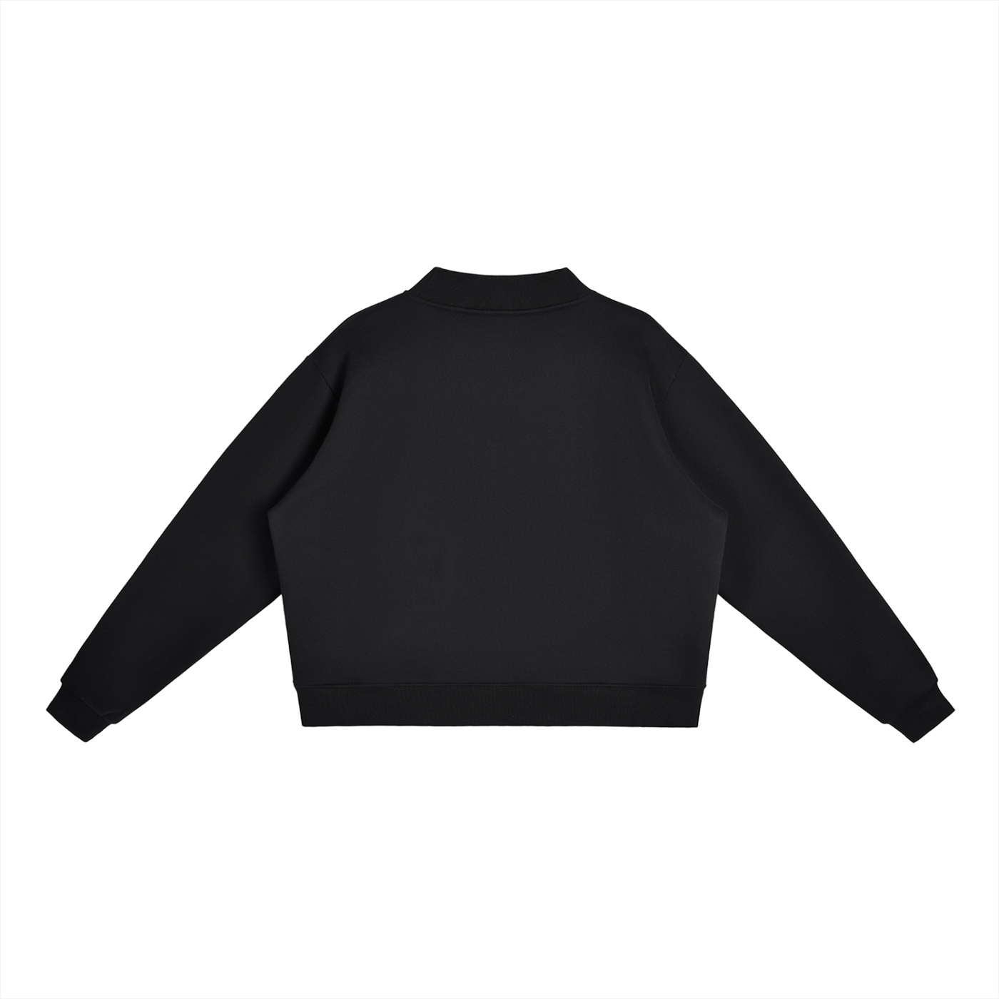 Sunday  Mock Neck Crew Sweatshirt