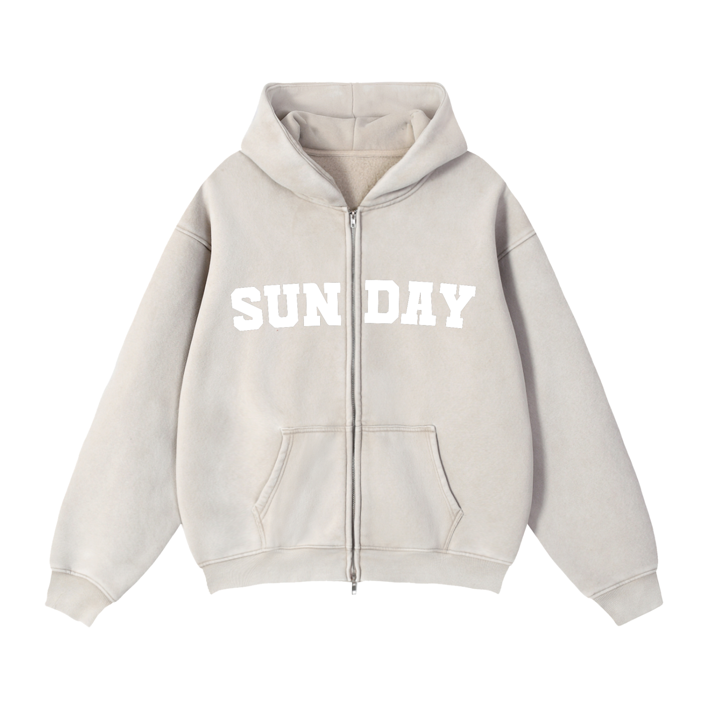 SUNDAY Boxy Fleece Hoodie