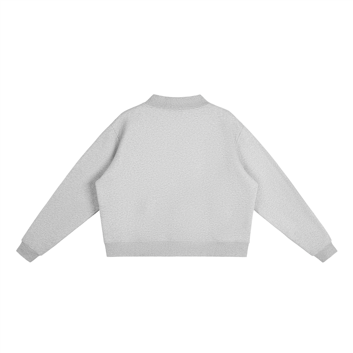 Sunday  Mock Neck Crew Sweatshirt
