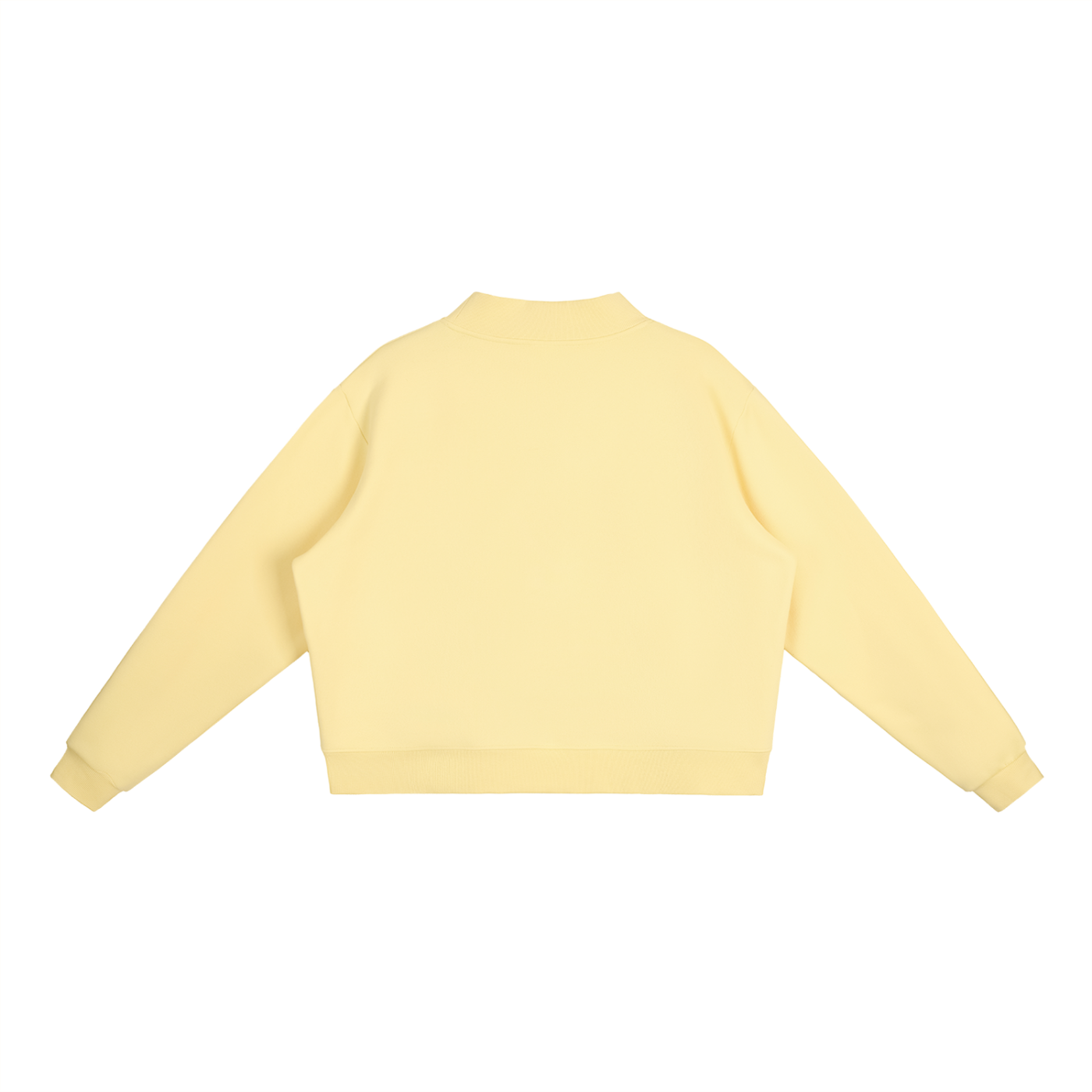 Sunday  Mock Neck Crew Sweatshirt